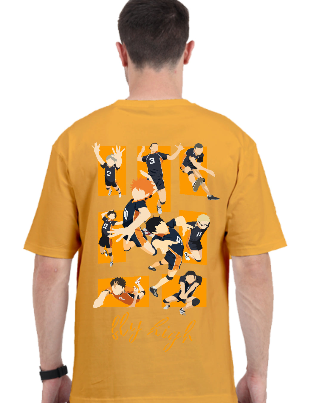 Unisex Karasuno High Team Oversized T-shirt