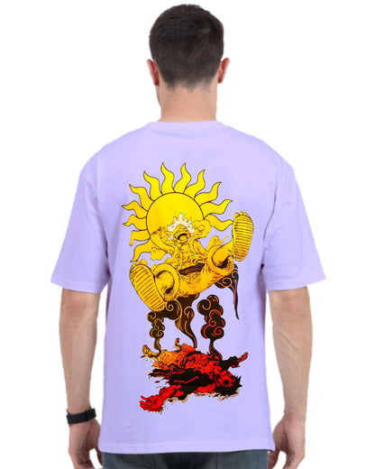 Unisex Luffy Sun God Oversized T-shirt