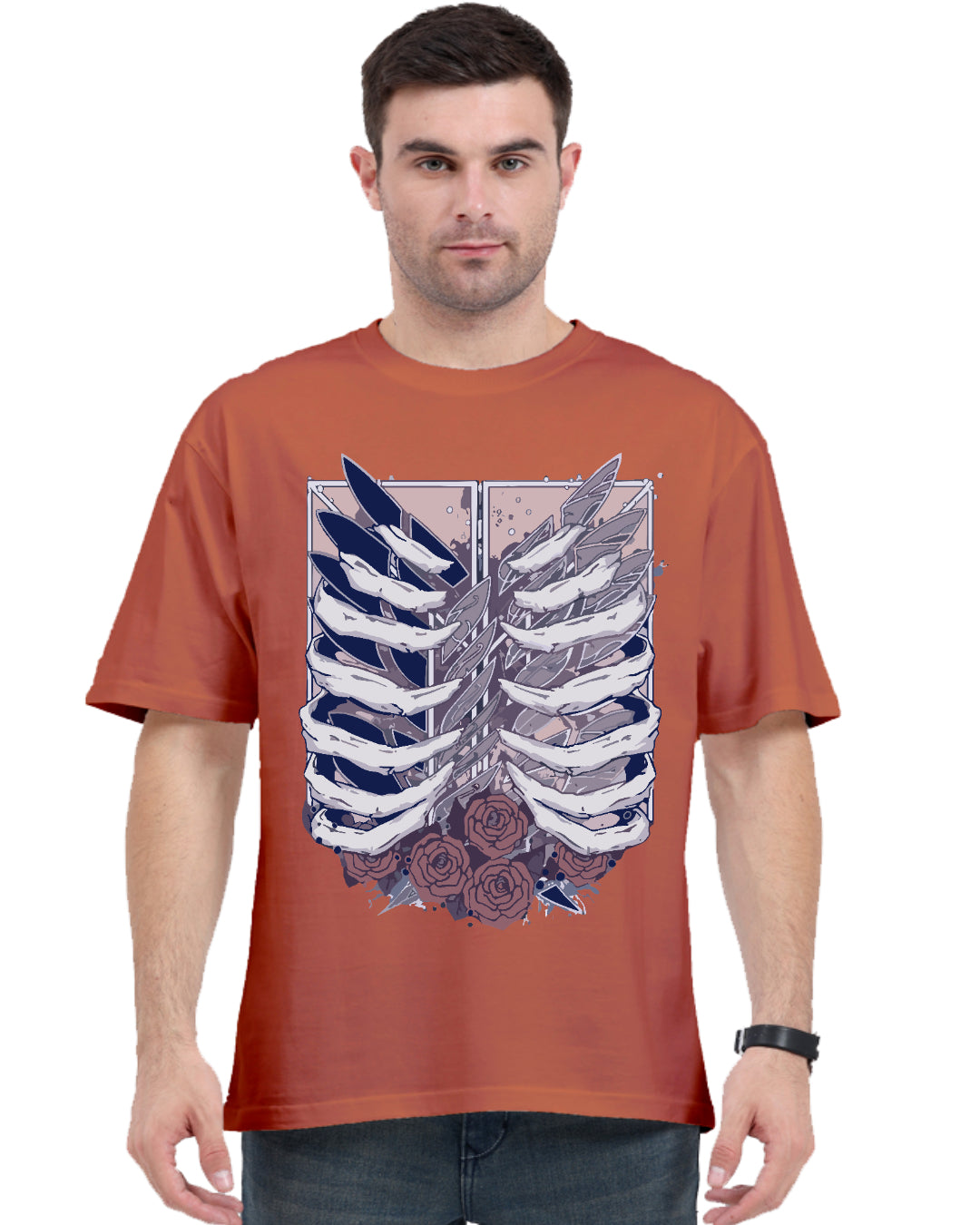 Unisex Attack On Titan Oversized T-shirt