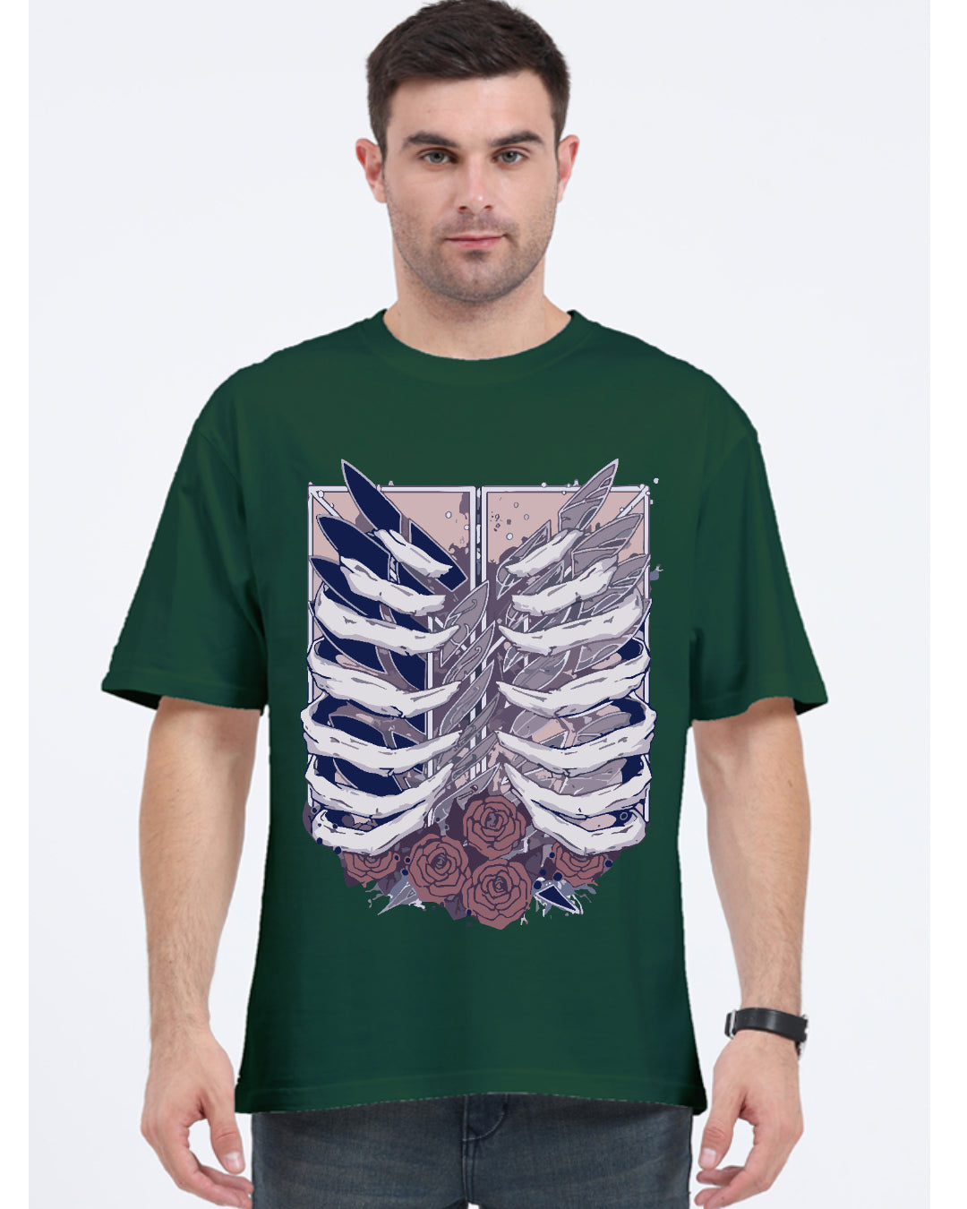 Unisex Attack On Titan Oversized T-shirt