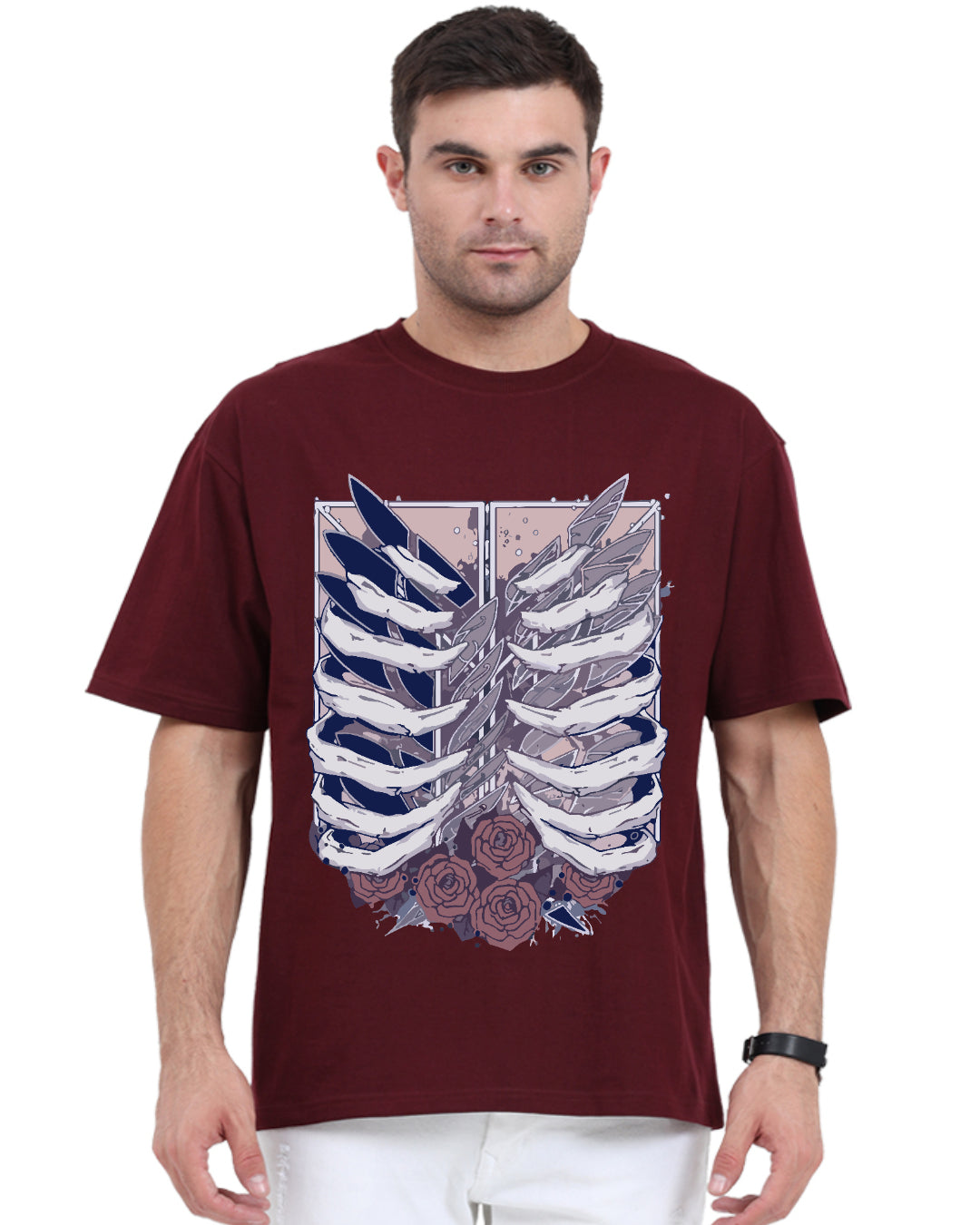 Unisex Attack On Titan Oversized T-shirt