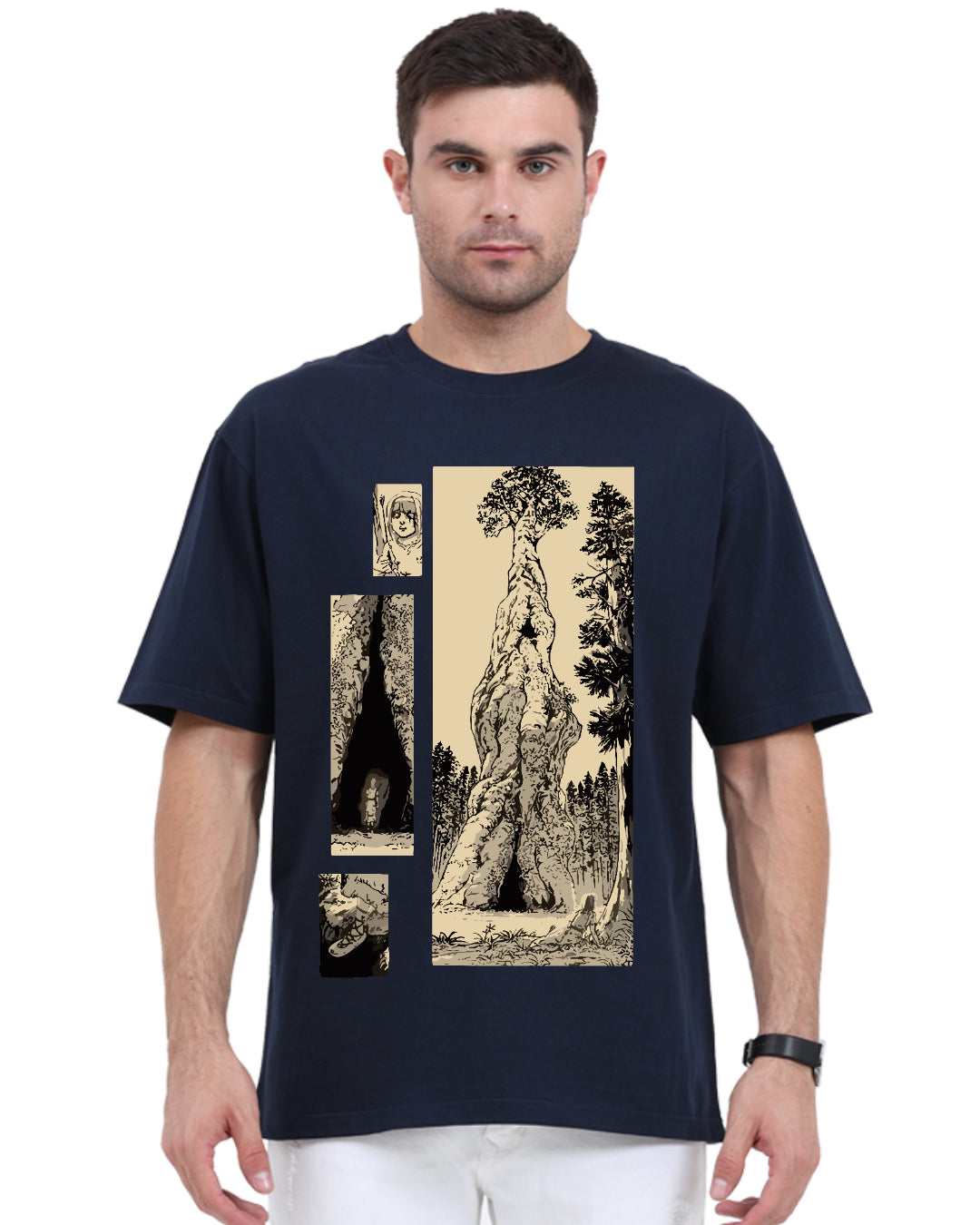 Unisex Attack On Titan Oversized T-shirt