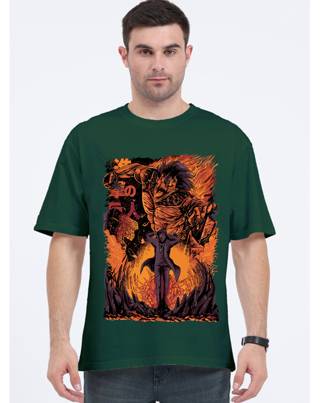 Unisex Attack On Titan Oversized T-shirt