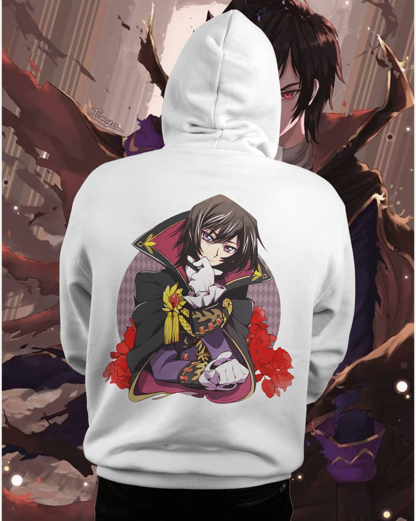 Unisex Lelouch Hooded Sweatshirt