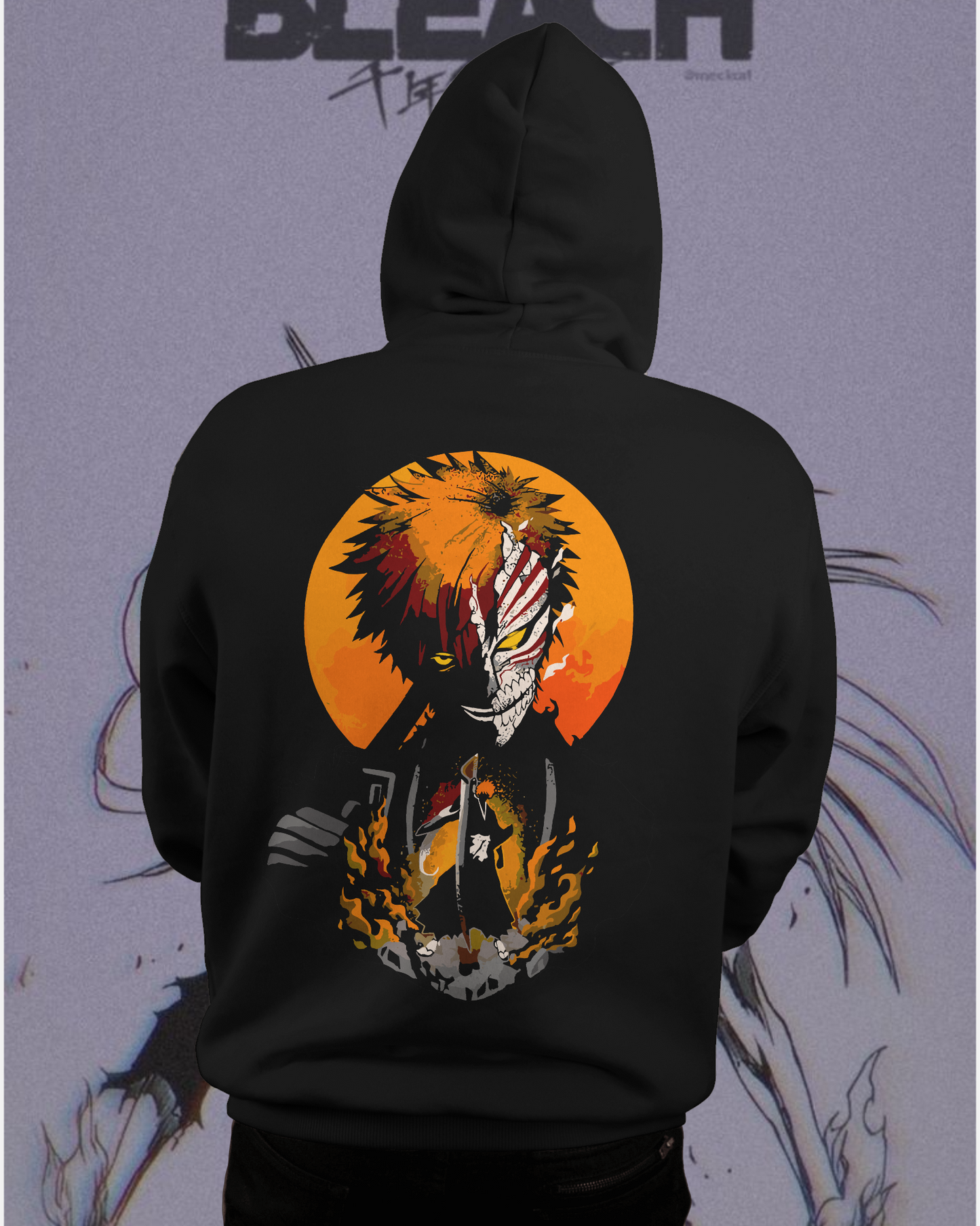 Unisex Ichigo Hooded Sweatshirt