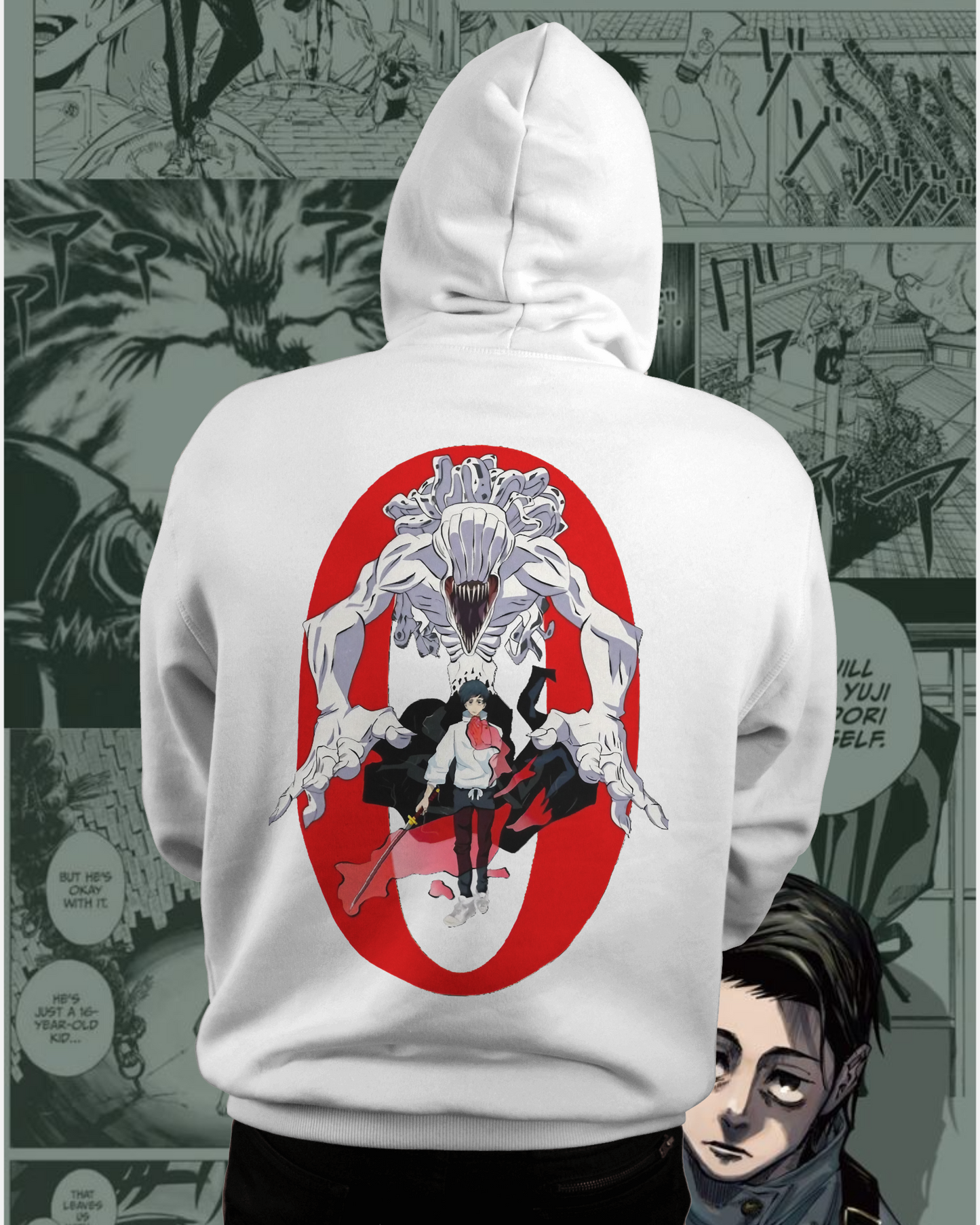 Unisex Yuta Hooded Sweatshirt