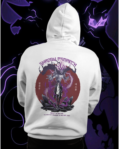 Unisex Solo Leveling The Shadow Monarch Hooded Sweatshirt