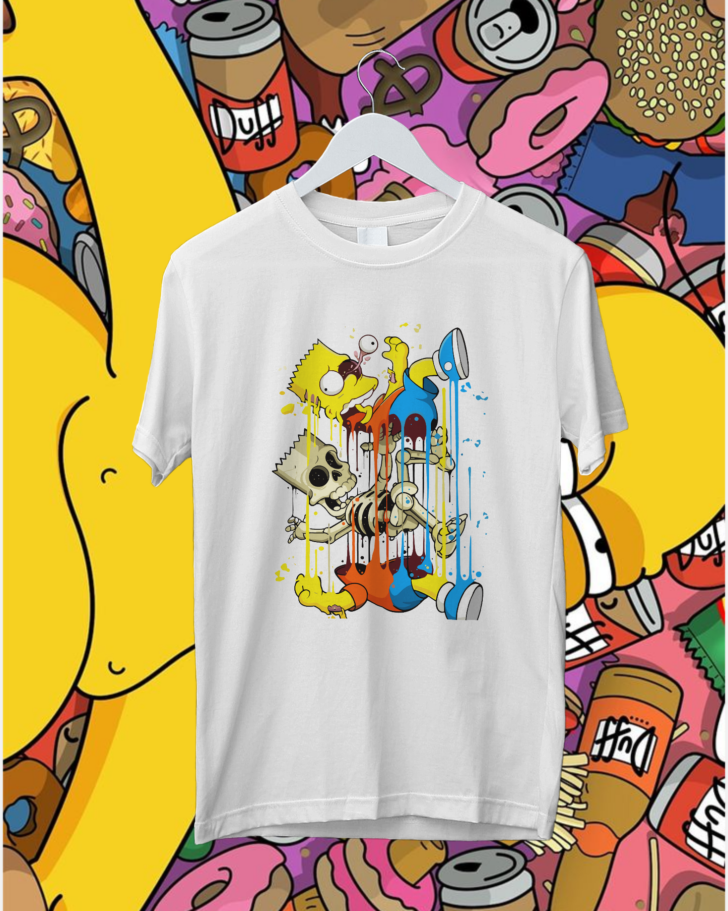 Men's The Simpsons Half Sleeve T-shirt