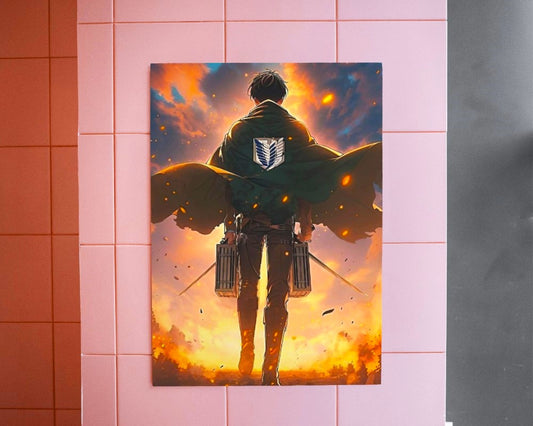 Attack On Titan Metal Poster