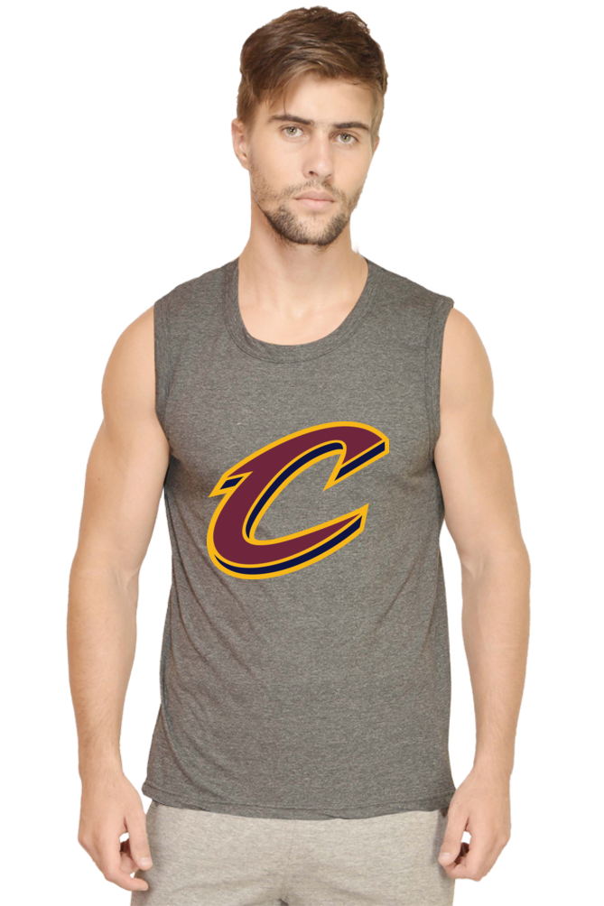 Men's Cavaliers Graphic Printed Sleeveless Tank Top Gym Vest