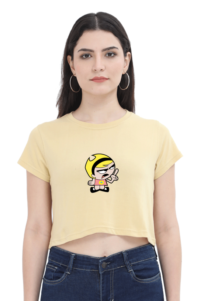 Women's Mandy Graphic Crop Top